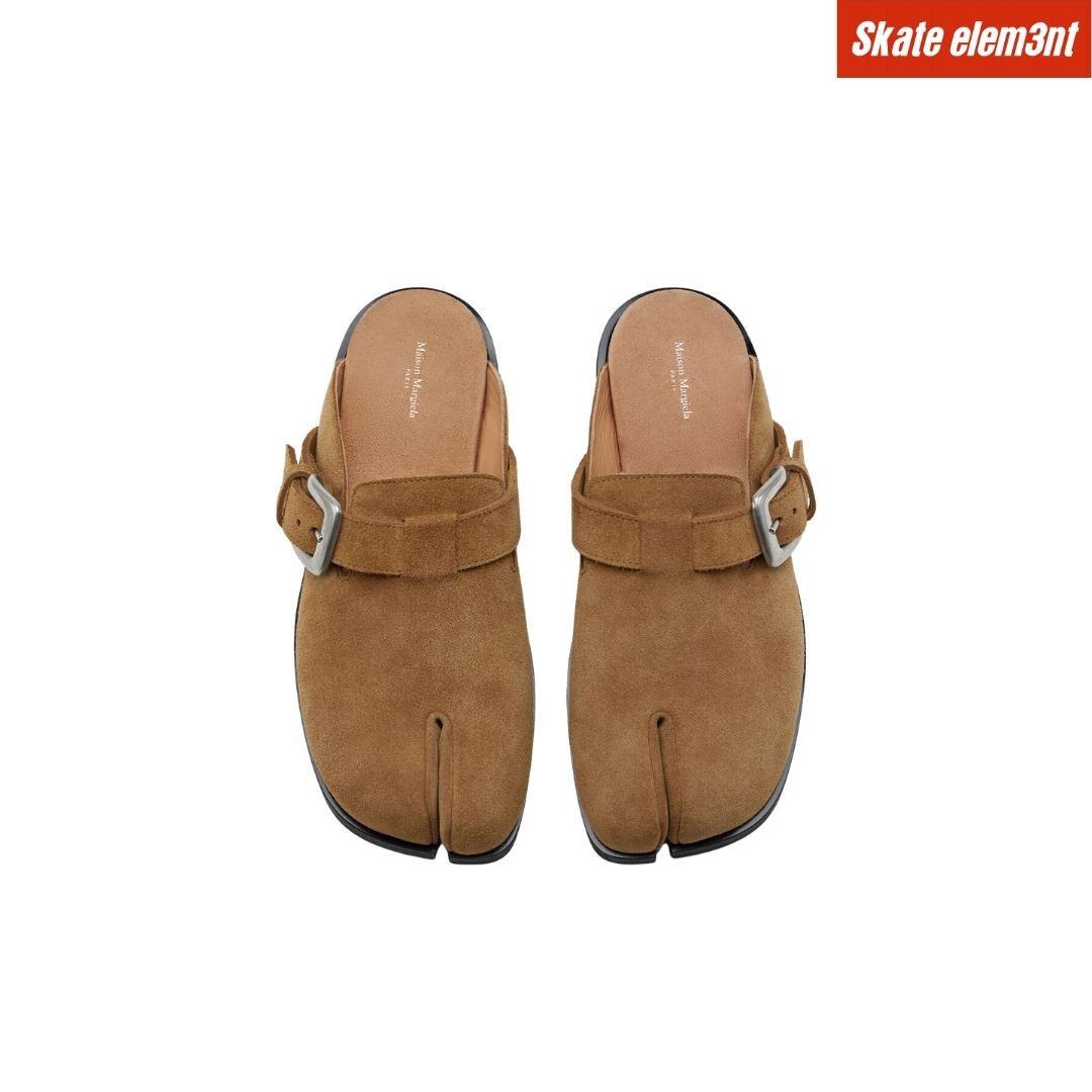 SLIDE MM6 'TABI MULES SUEDE'