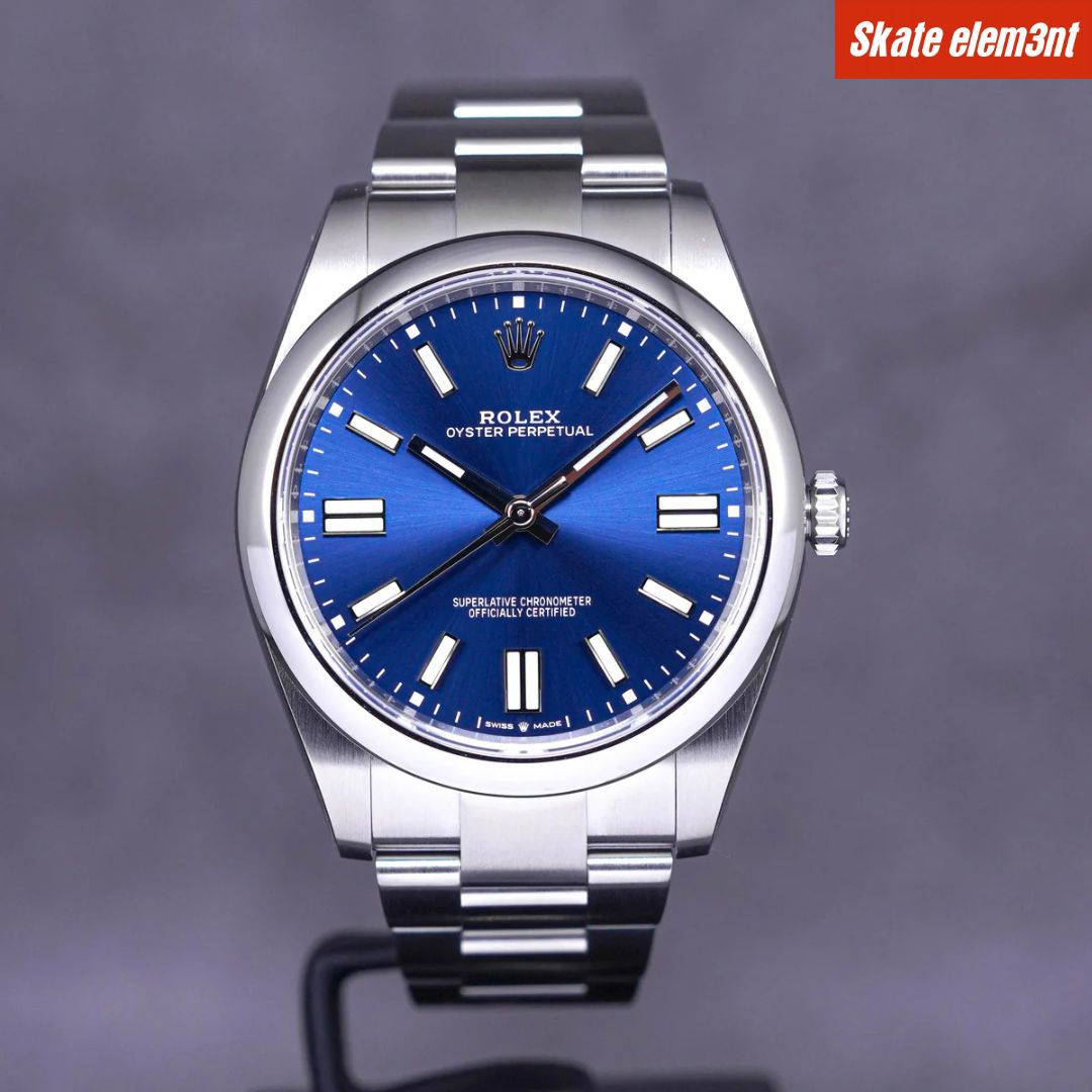 WATCH RLX 'OYSTER PPTL41 BL' SS.85