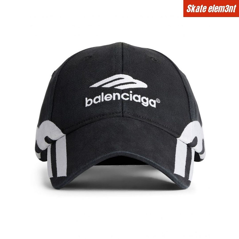 CAP BLCG '3 EMB HD STRIPE' B,CR.