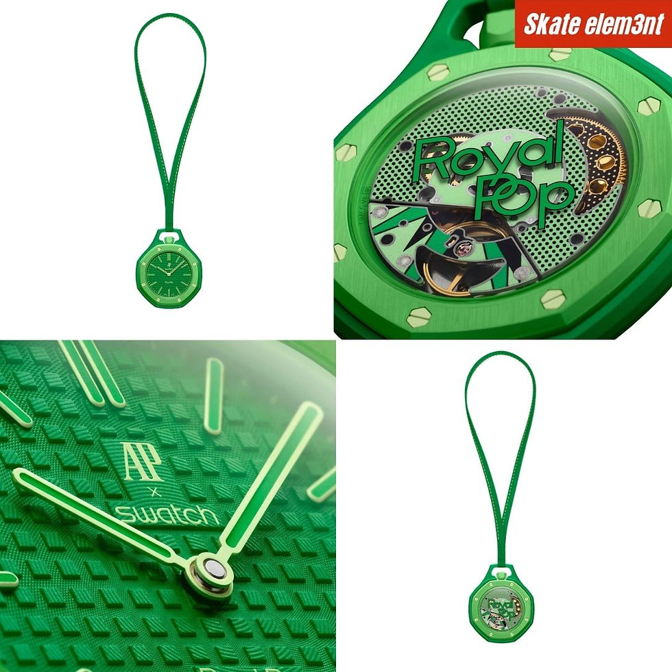 Thumbnail: WATCH AP X SWATCH 'ROYAL POP'