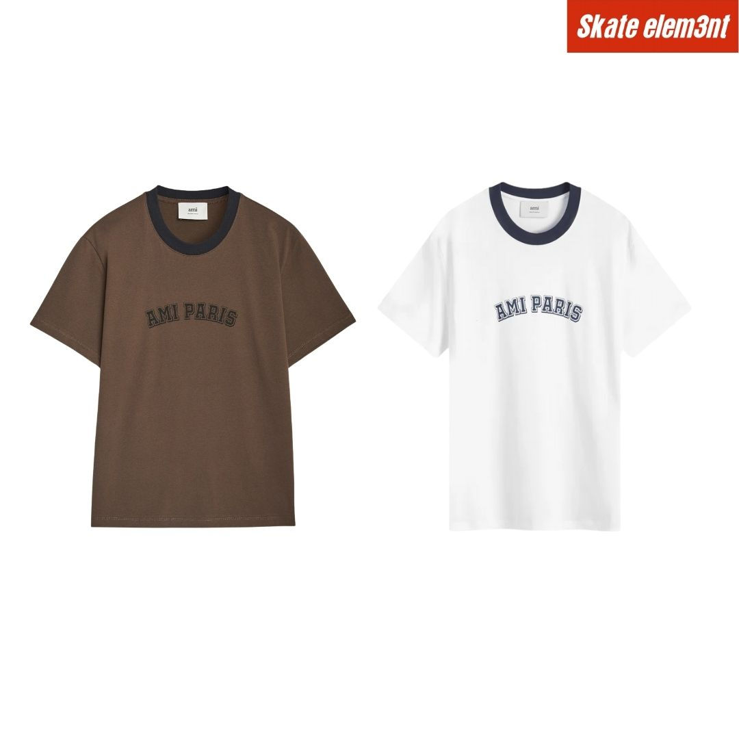 TEE AMI 'OUTLINE NECK'