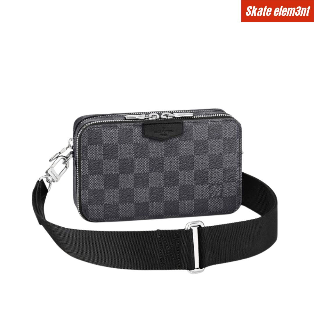 MANBAG LV 'XS DAMIER POUCH'