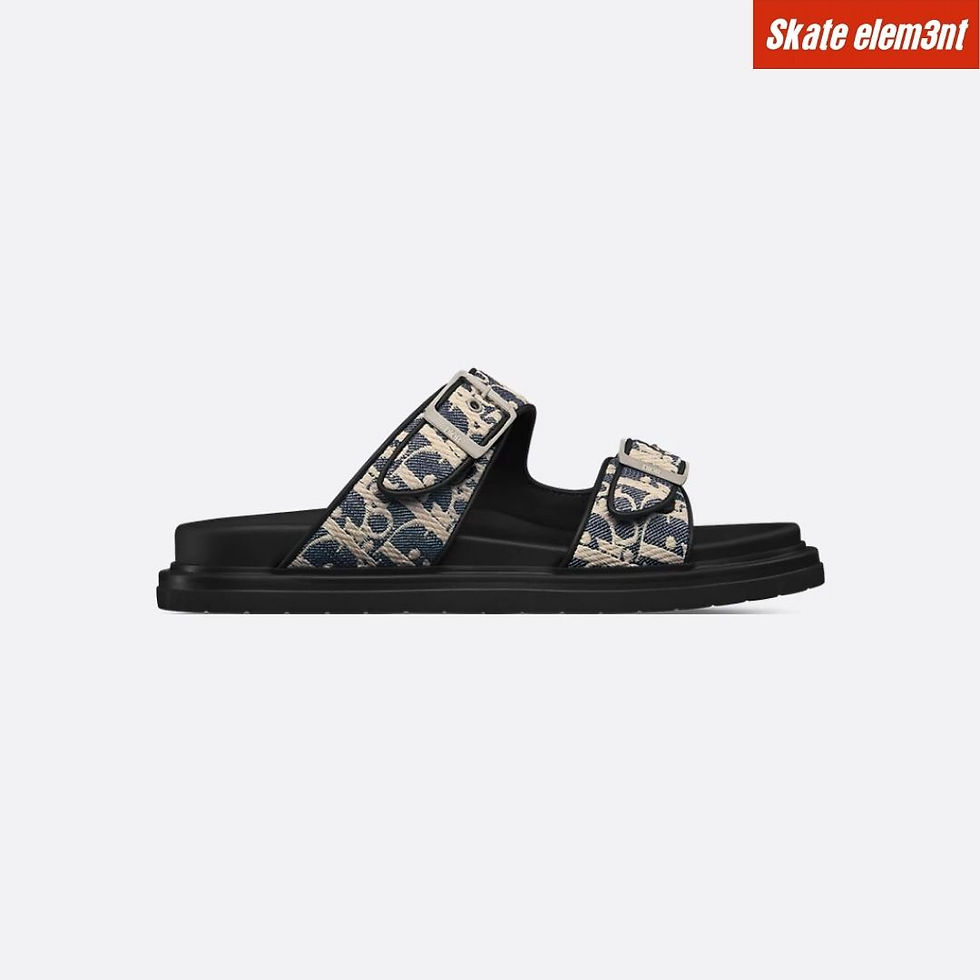 SLIPPER DIOR 'AQUA STRIPE'