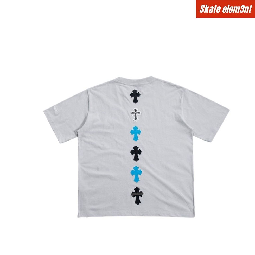 Thumbnail: TEE CH 'TRIPLE VERTICAL BLUE'