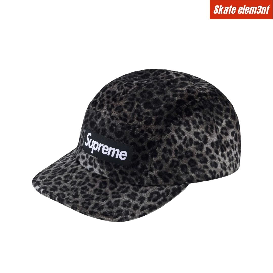 CAP SUP 'CAMP VELVET LEOPARD'