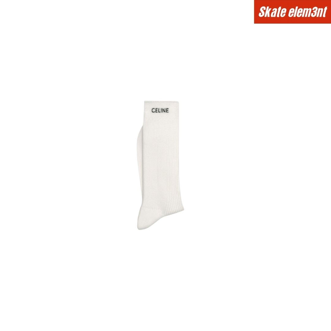 SOCKS CLN 'EMB OG LG'