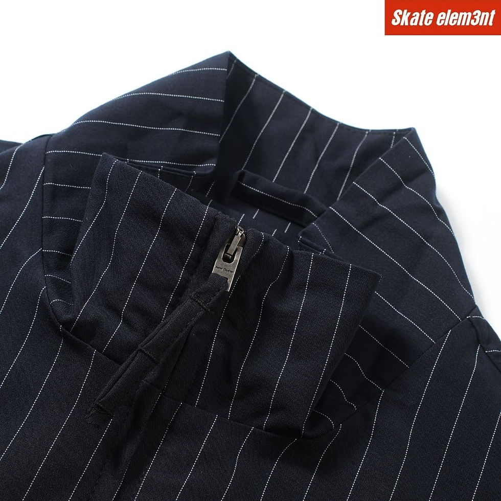 Thumbnail: JCKT ACNES 'ZIP BOW LG STRIPE'