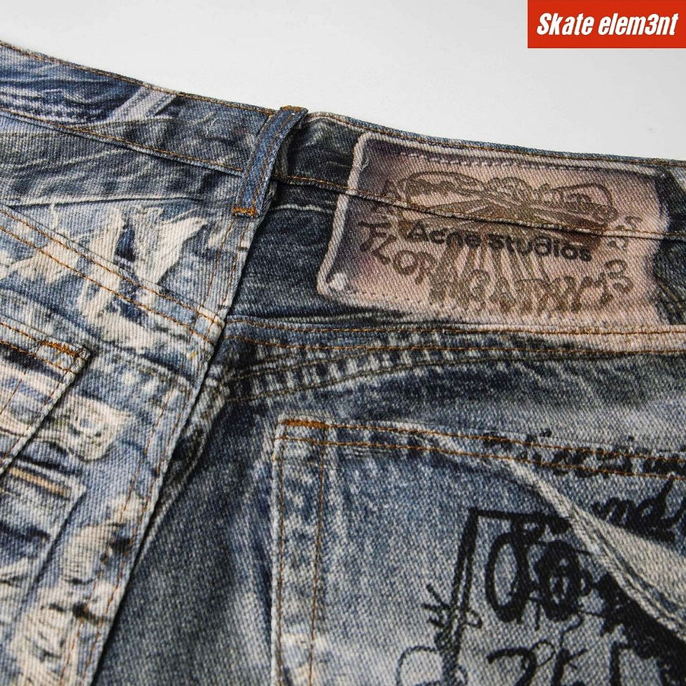Thumbnail: CL ACNE S 'SCRIBBLE PRINT DNM'