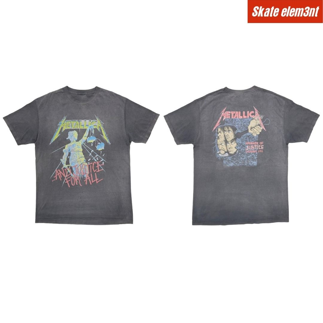 TEE SAINTM 'METALLICA JUSTICE'