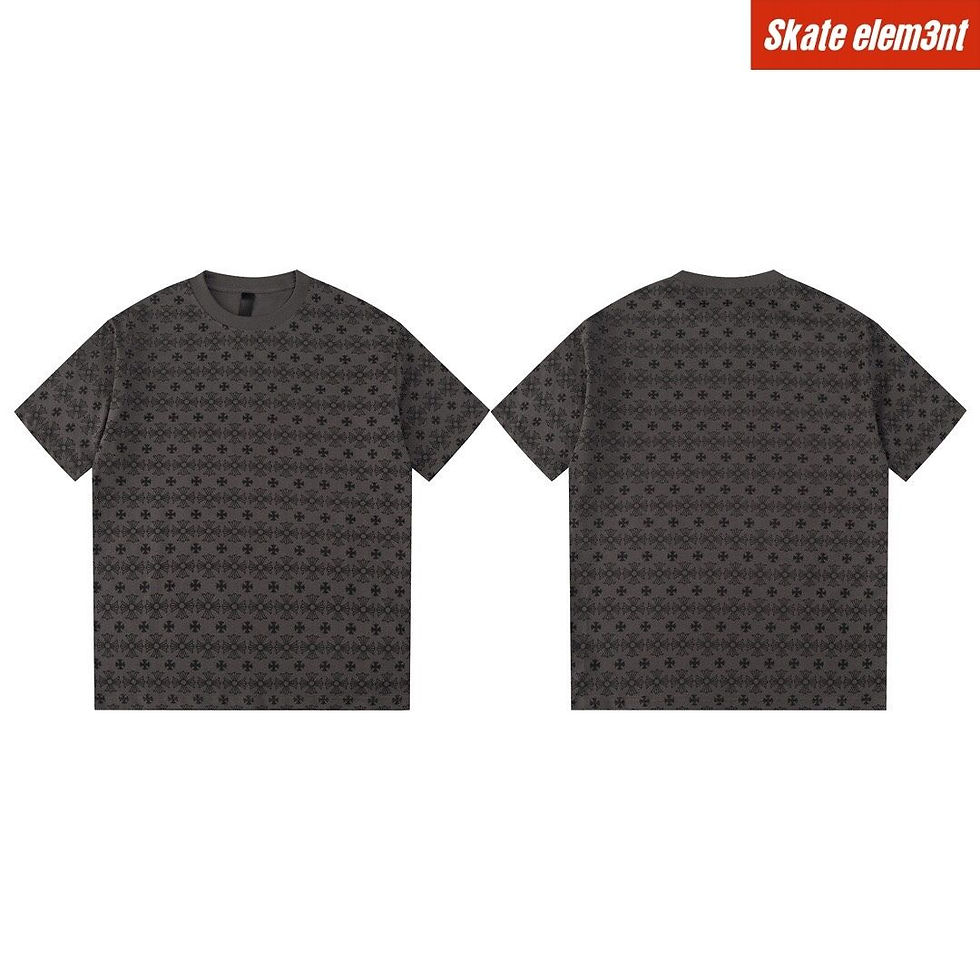 TEE CH 'FU LOGO CROSS