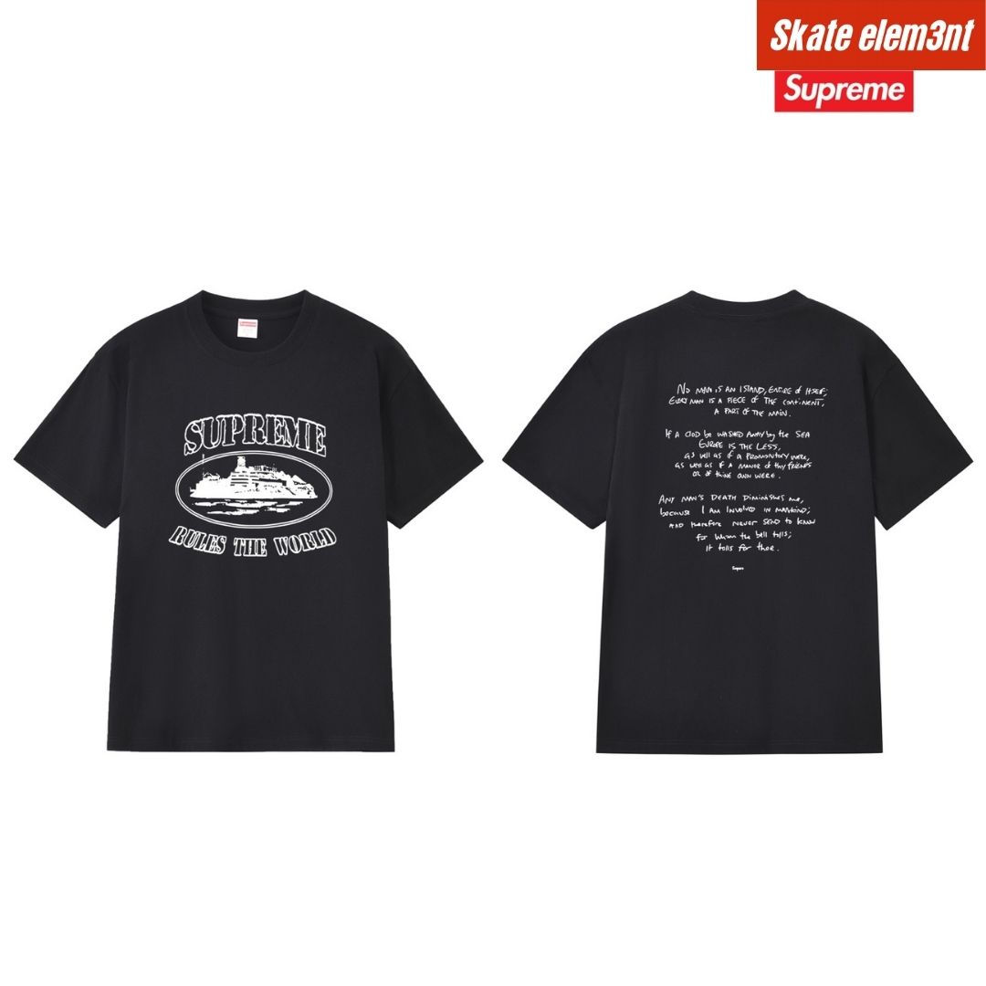 TEE SUP X CORTEIZ 'RULES THE WORLD'
