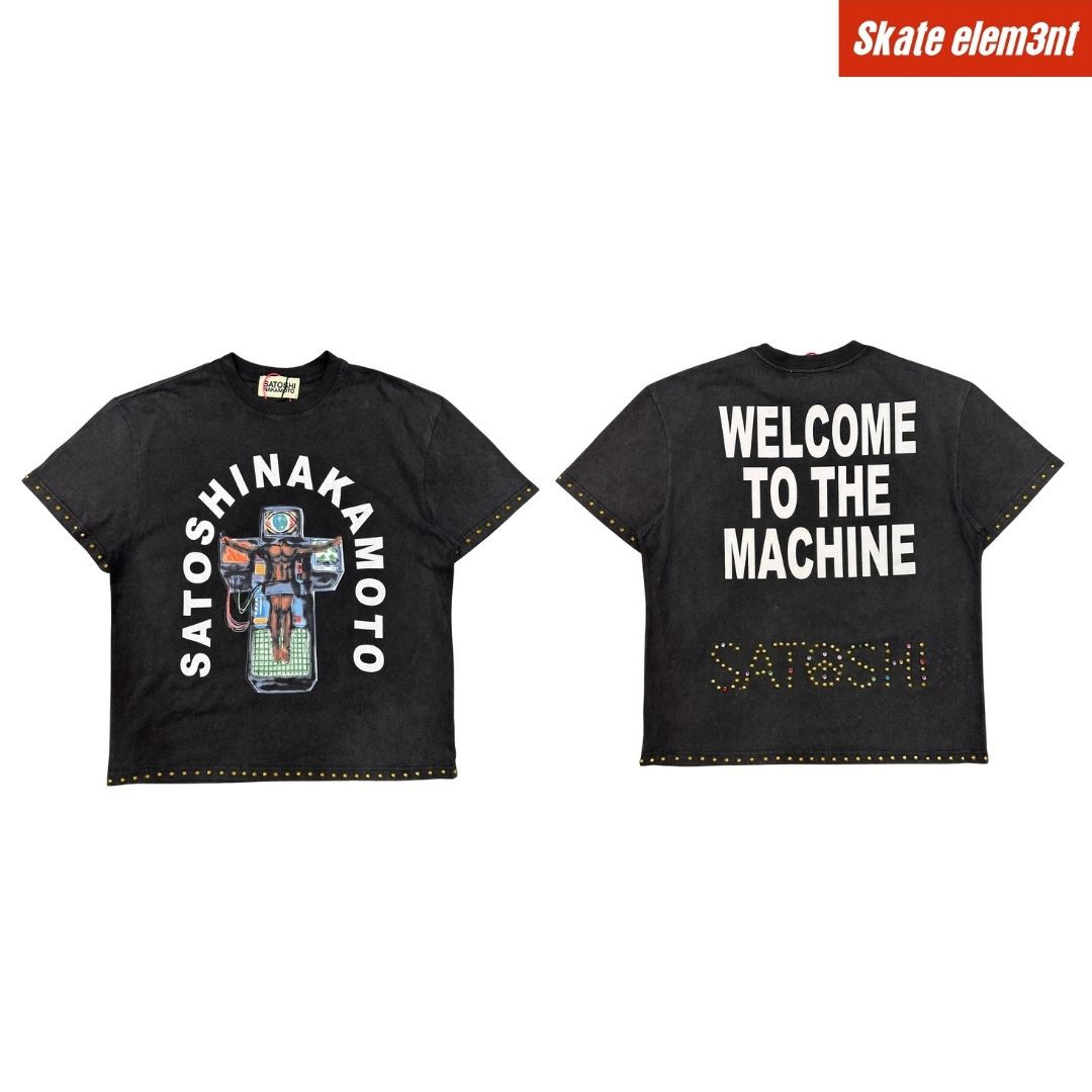 TEE SN 'WLCM TO THE MCHN STUDD'