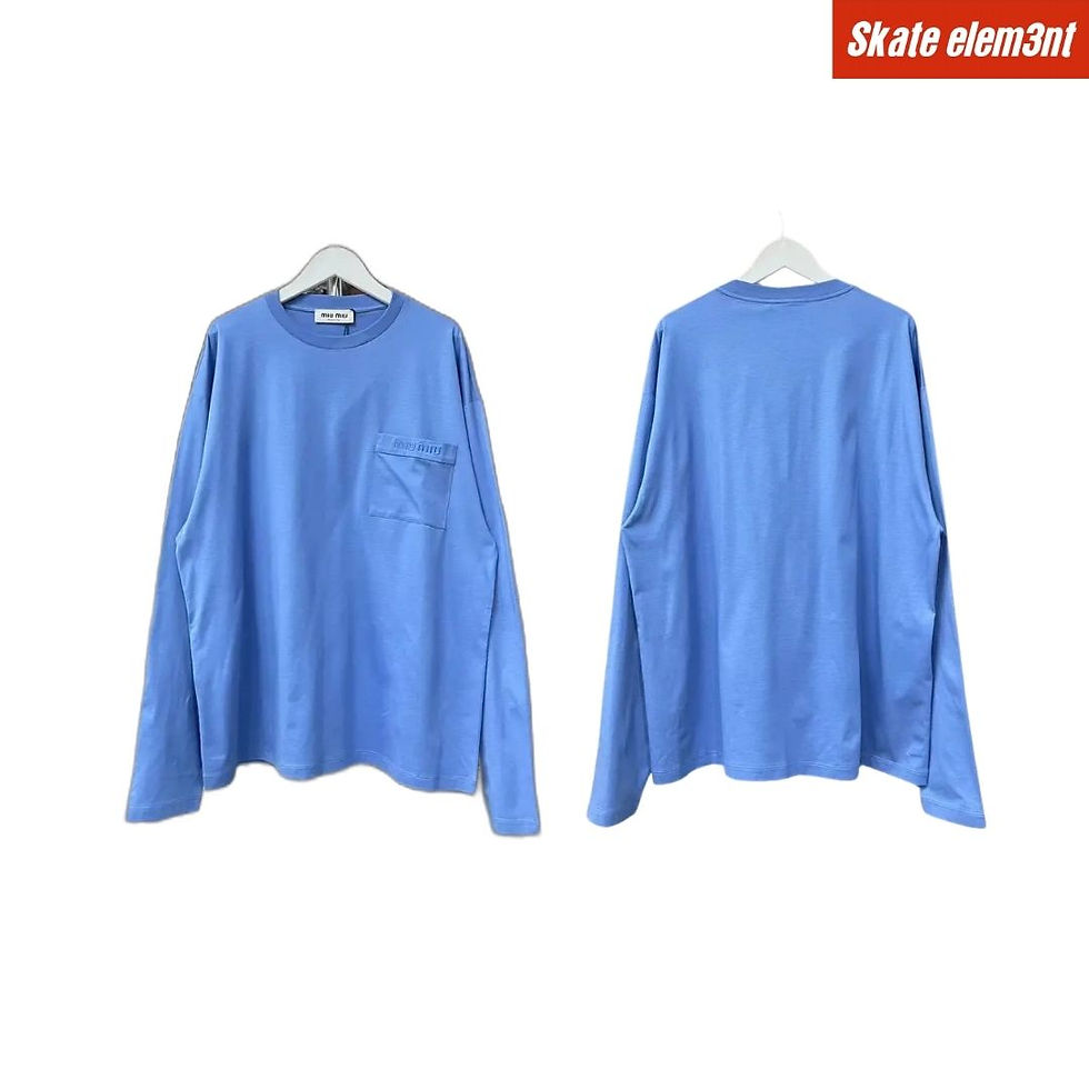 TEE MIU LS 'BASIC EMB PK'