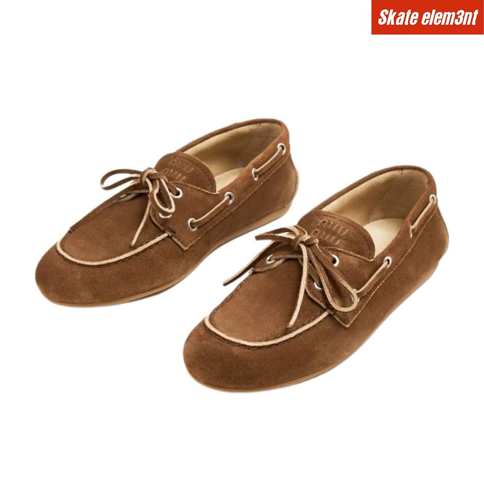 SP MIU 'DECK LTH' PACK SUEDE