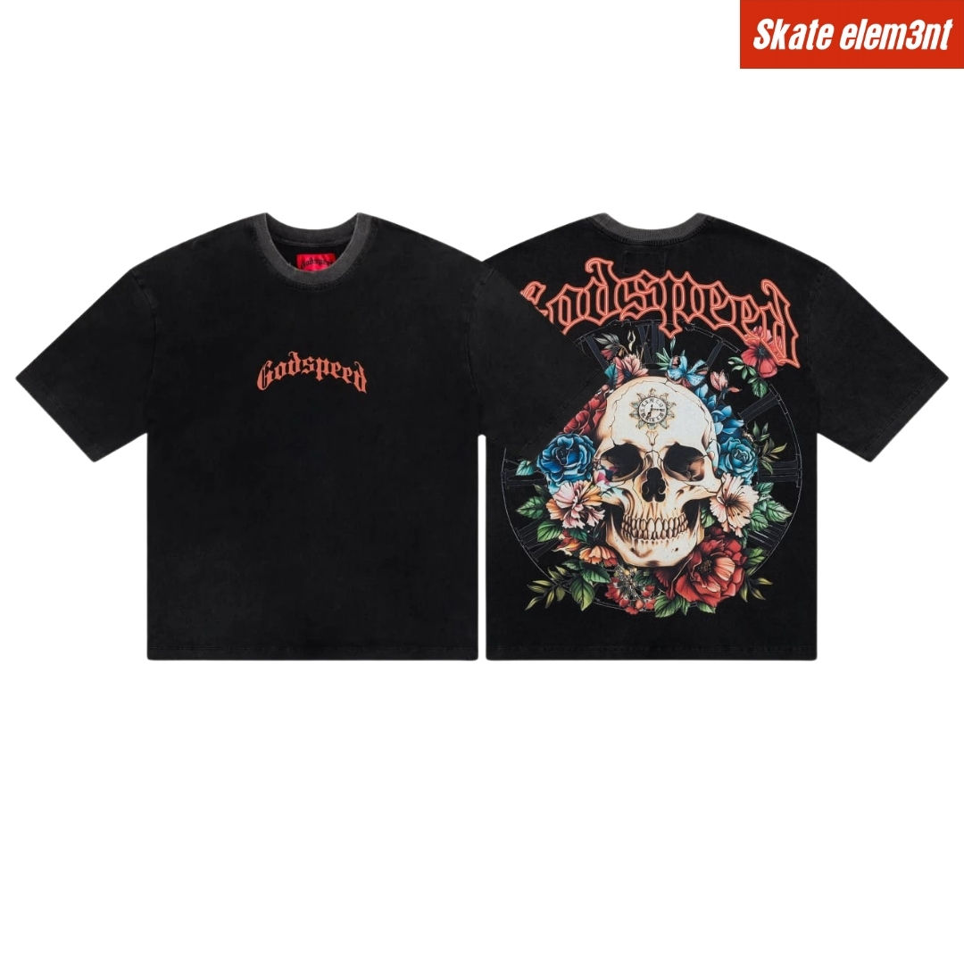 TEE GS 'CIRCADIAN SKULLFLWR' B.C83
