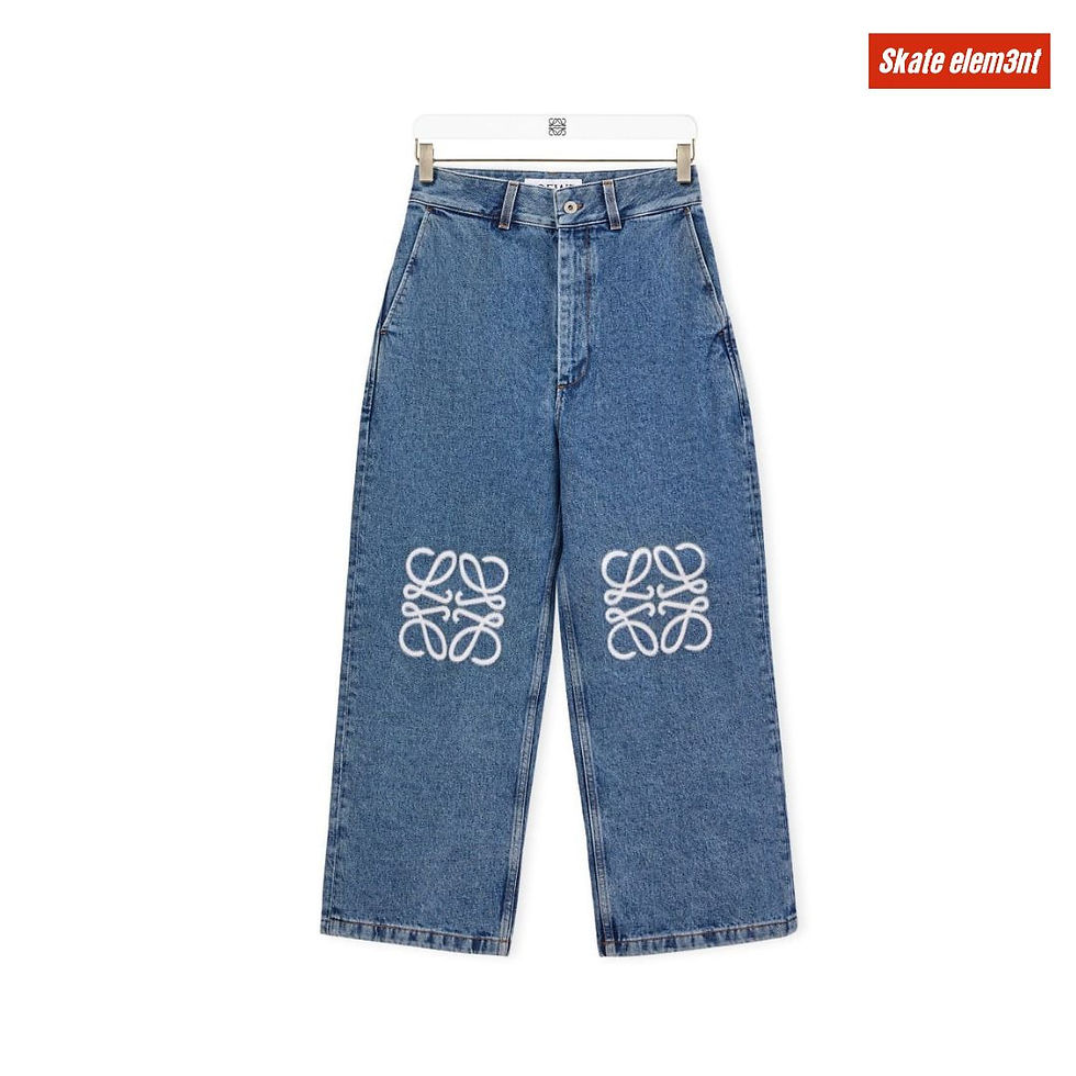 CL LOEWE EMB LG MID DENIM