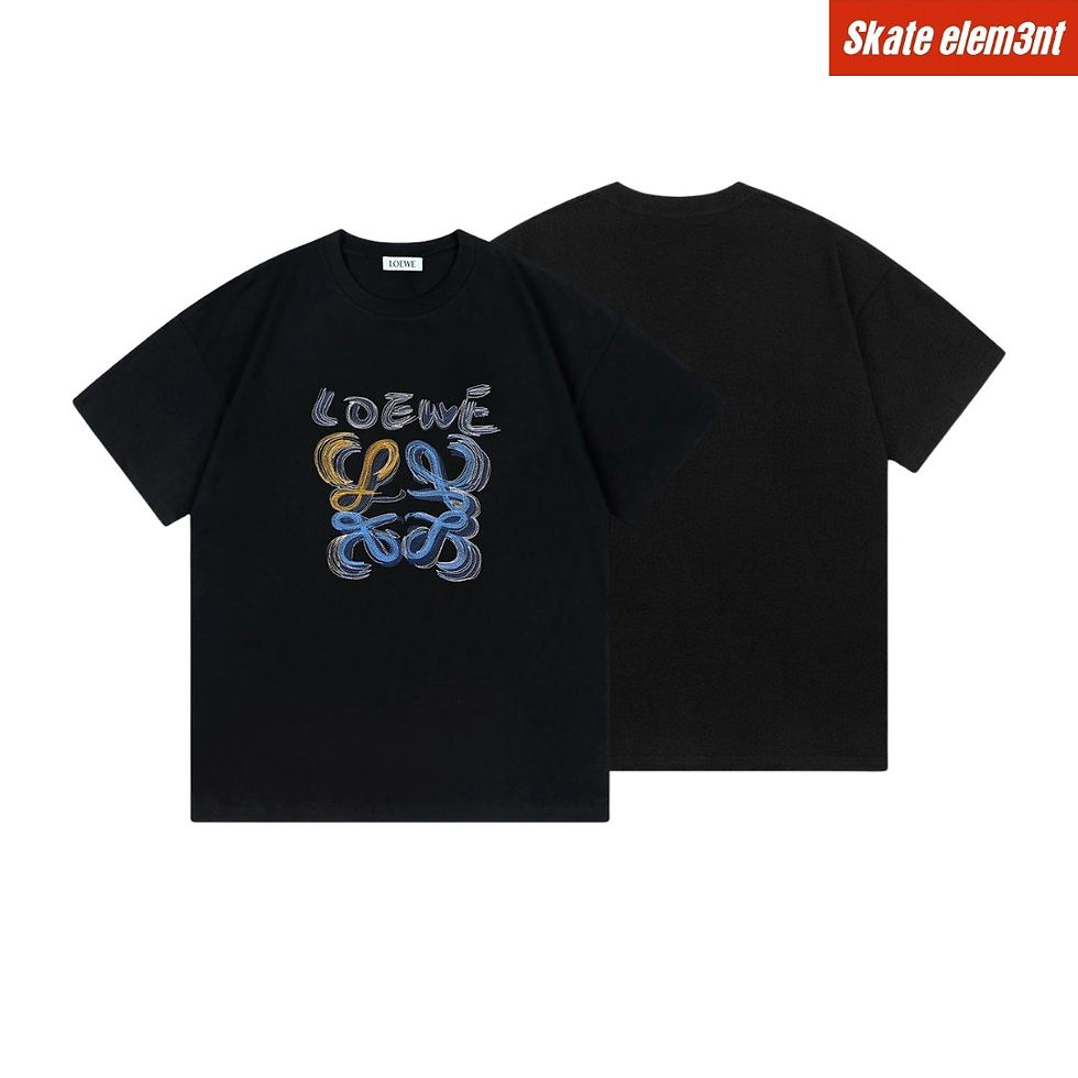 TEE LW 'STITCH LINE ANAGRM' B.C82