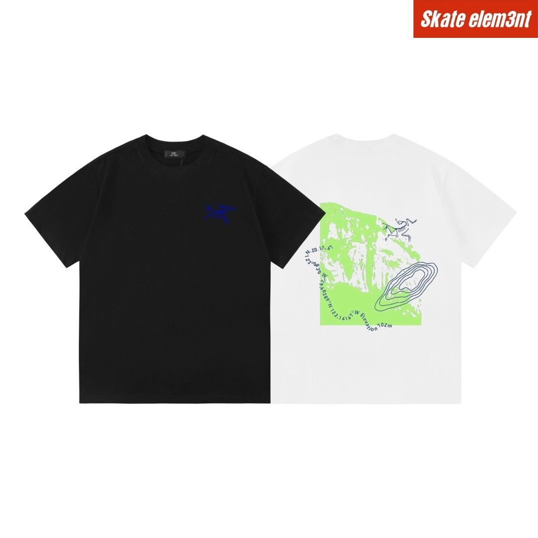 TEE ARTRX 'MAP GRAPHIC'
