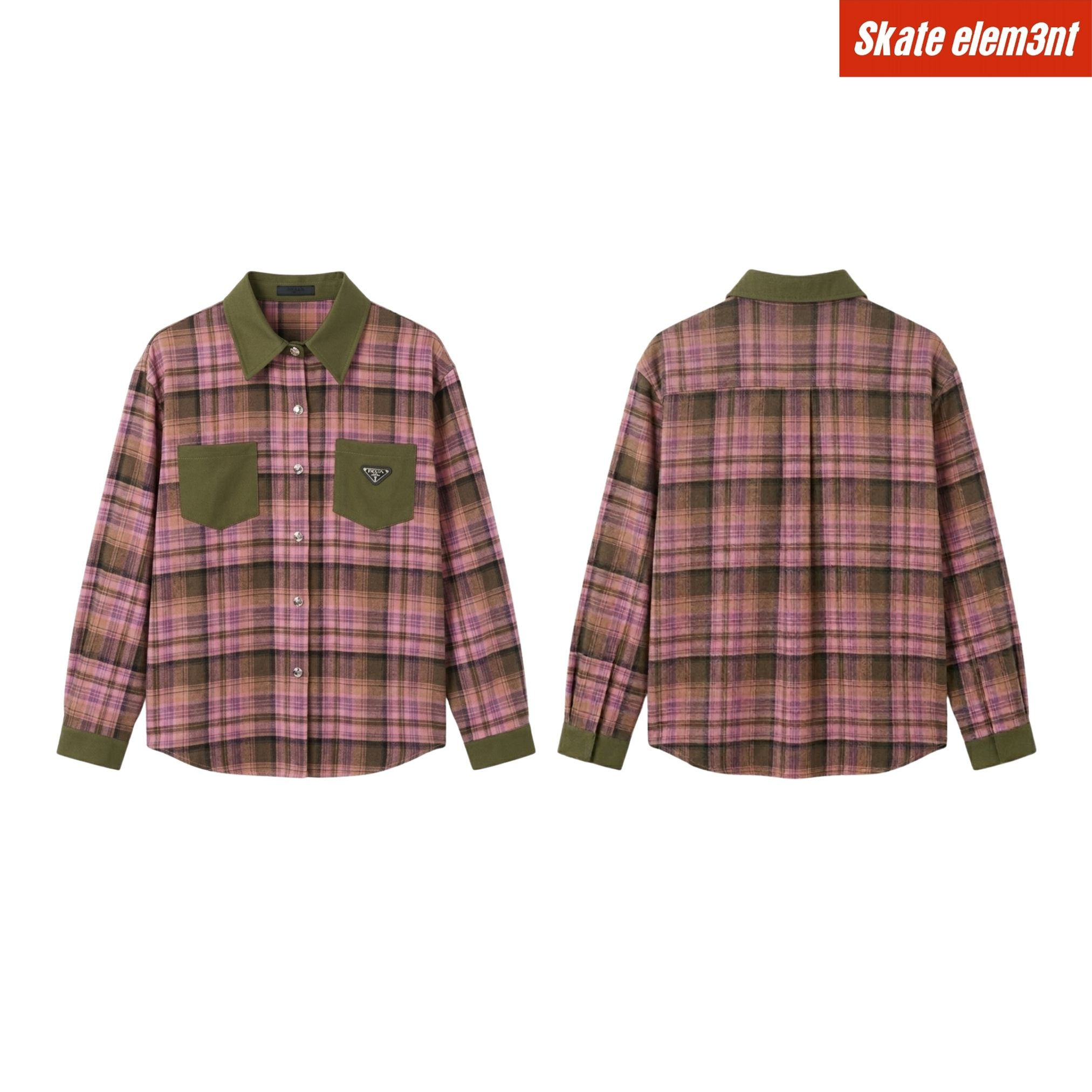 KM PRDRE 'FLANNEL PK PATCH' PKGRN