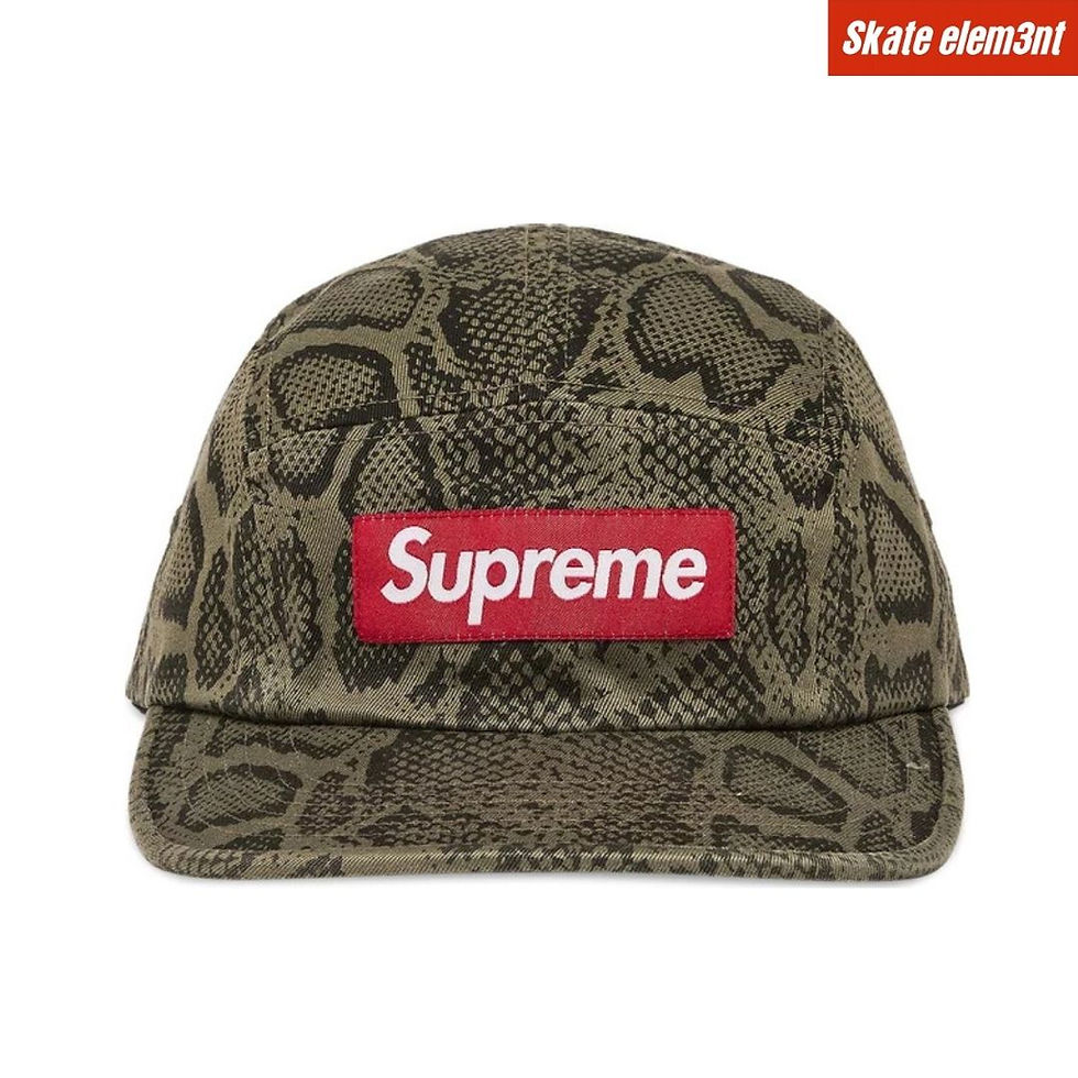 CAP SUPCAMP 'SNAKE PRINT' GRN