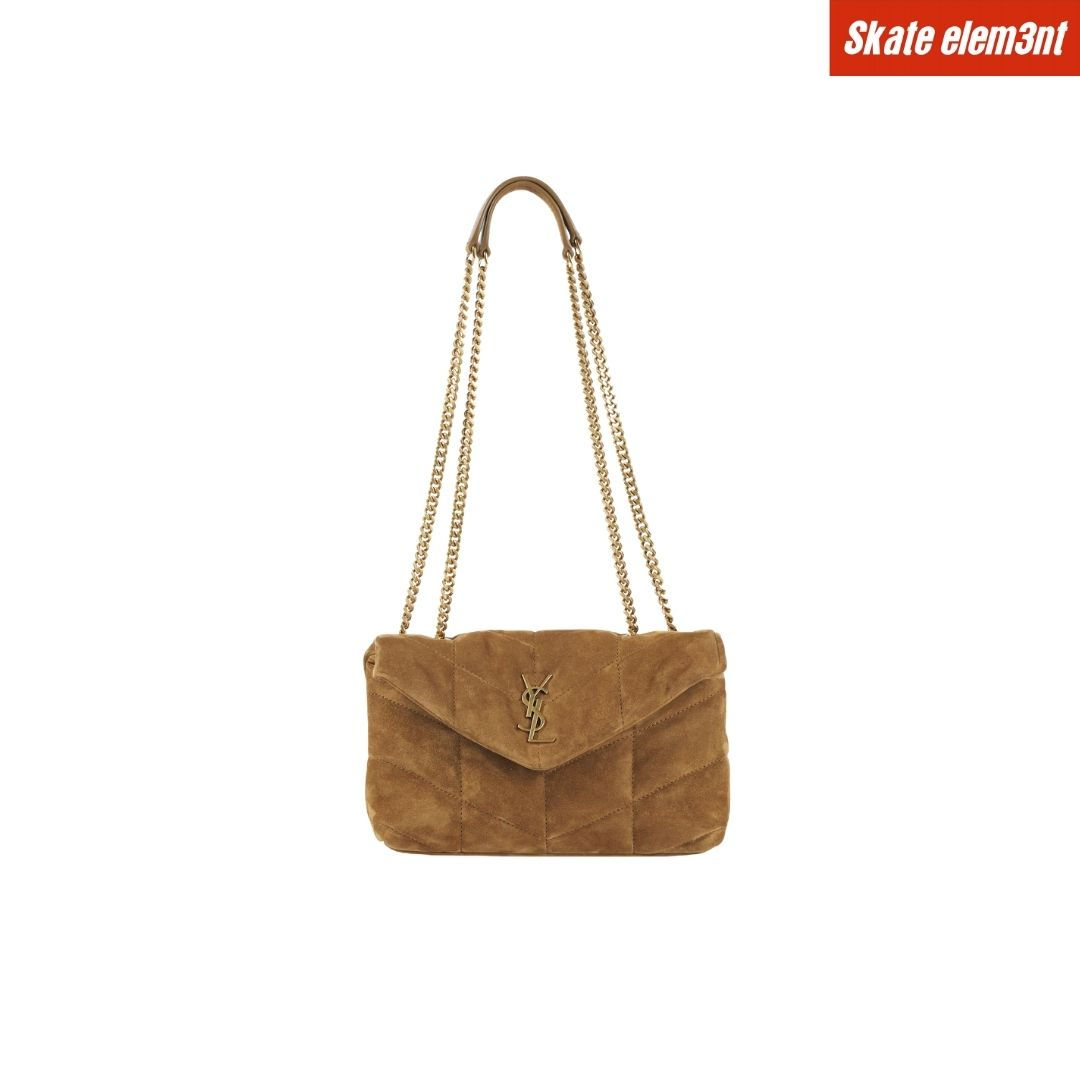 WBAG YSL '28 SUEDE PUFFER'