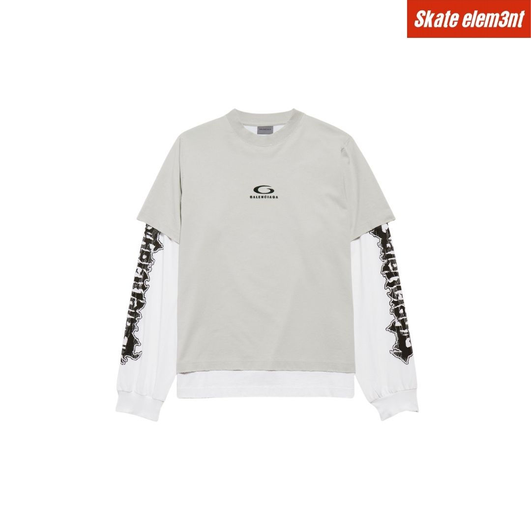 TEE BLCGLS 'LAYER ARM GRAVITY'