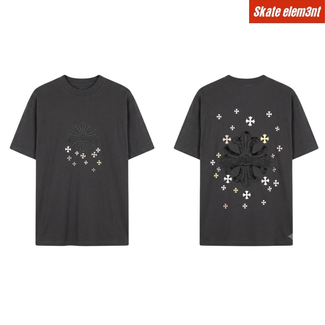 TEE CH 'MULTIPLE CROSS CLR'