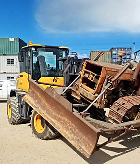 Forklift moving equipment