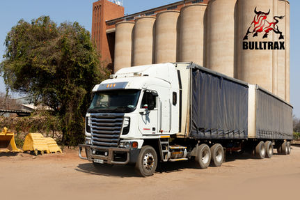 Tautliner transporting crop seeds