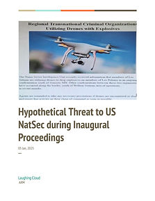 Hypothetical Threat to US NatSec during Inaugural Proceedings