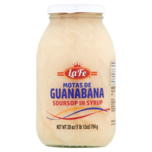 La Fe Soursop in Syrup/Motes de Guanabana