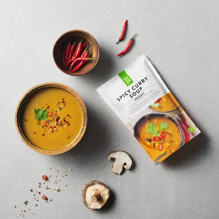 Thumbnail: Auga Organic Spicy Curry Soup (14.1 oz)