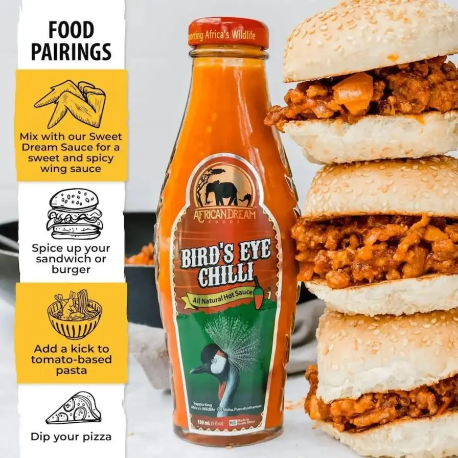 Thumbnail: African Dream Bird's Eye Chili Sauce (5 fl oz)