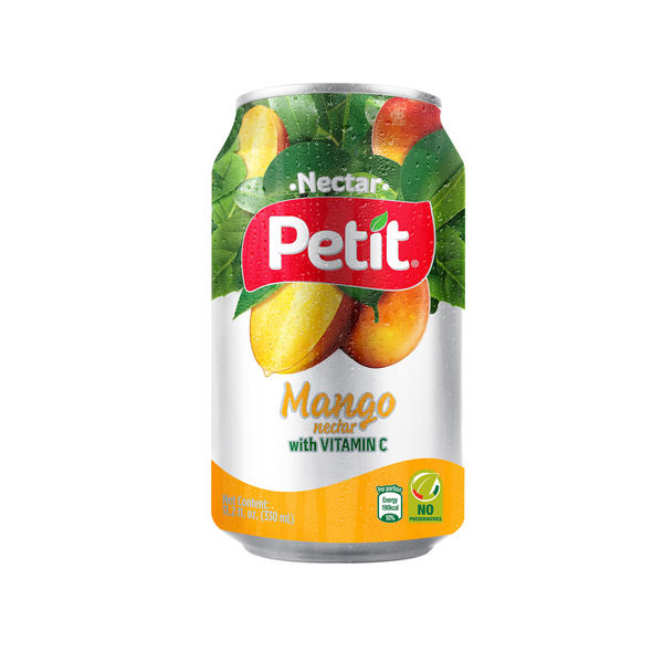 Petít Mango Nectar Soda Can