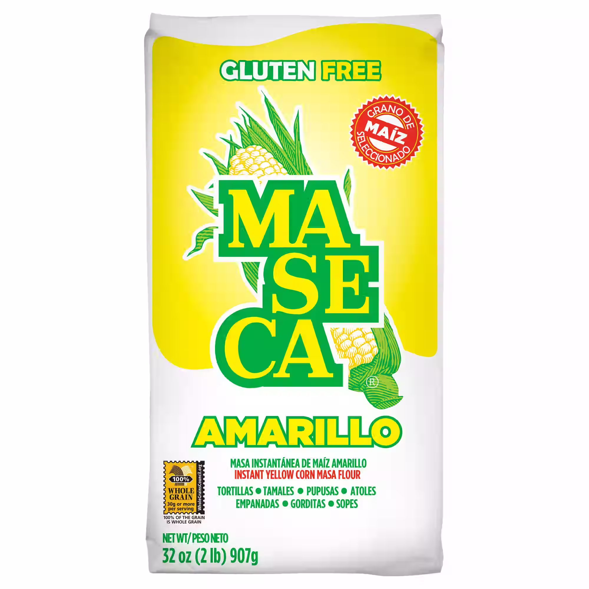 MASECA Yellow Instant Corn Masa Flour (2lbs.)