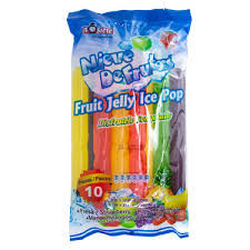 Don Memo Nieve de Frutas/Fruit jelly Ice Pop (10 Piece)