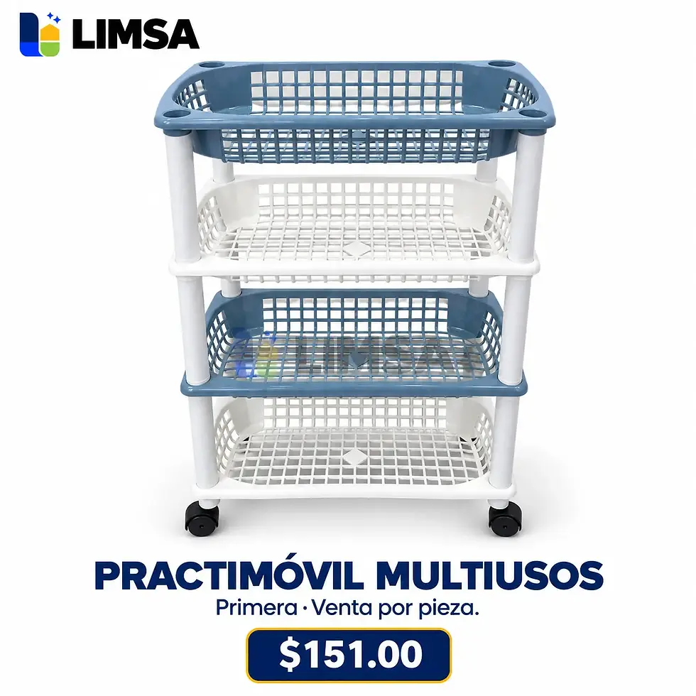 Practimóvil multiusos Primera de cuatro niveles LIMSA