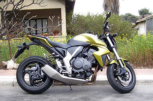 Moto verde