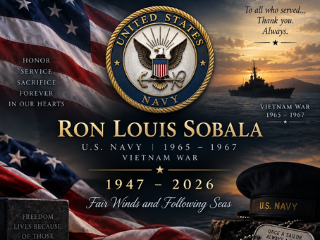 American Legion Post 9 Remembers Ron Louis Sobala
