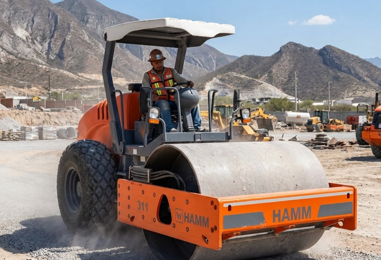 Vibrocompactador liso 12 ton
