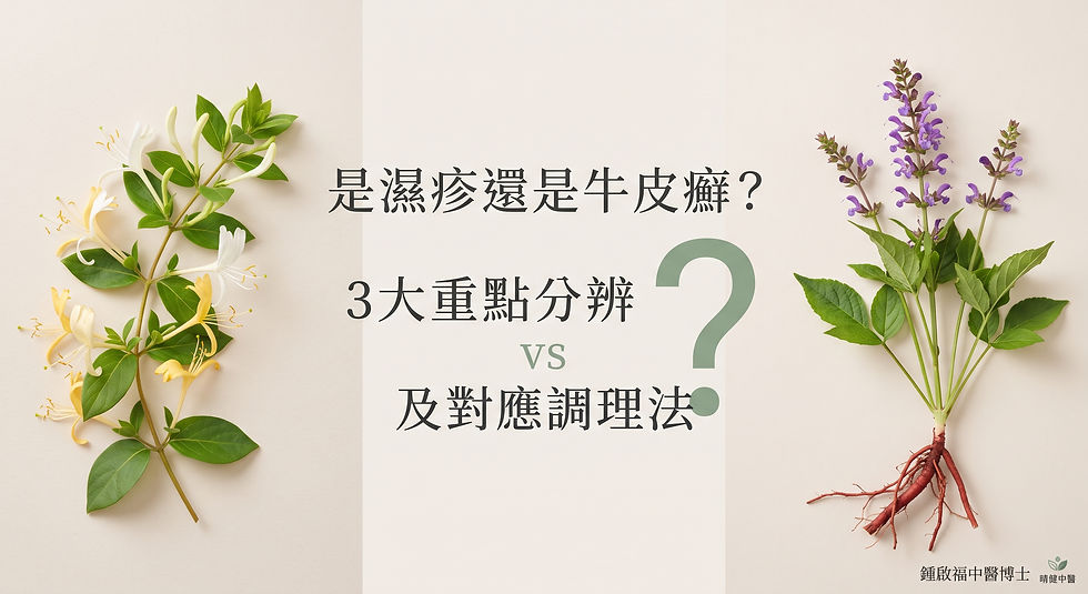 濕疹及牛皮癬的分別