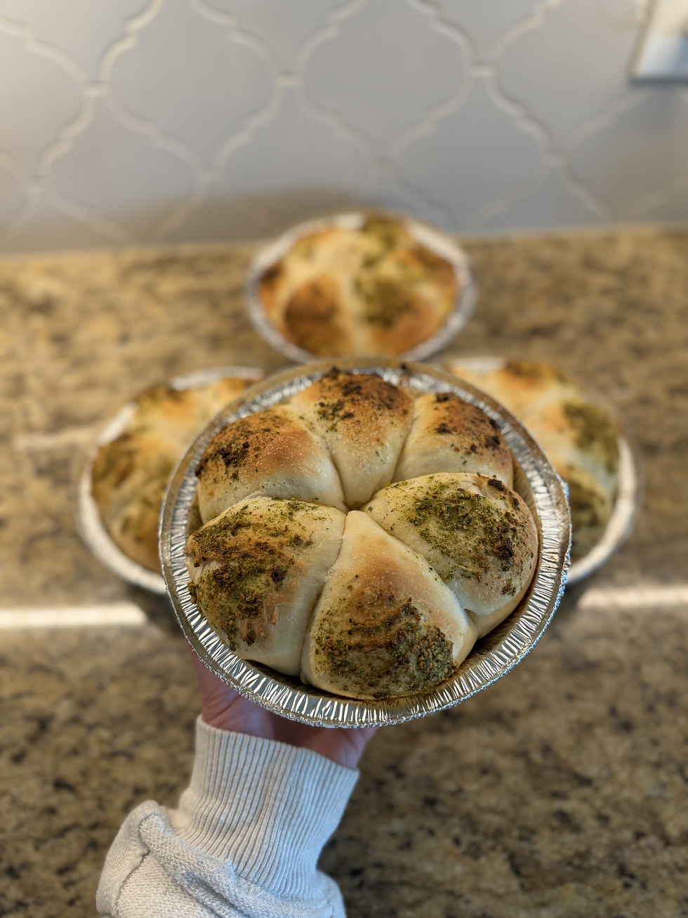 Garlic & Herb Dinner Rolls image