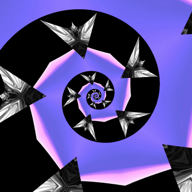 Activo digital de la coleccion NFT 'Polymita picta' de Axel Doyel Studio. Esta pieza de arte ambiental combina una espiral logaritmica en tonos lavanda y violeta con patrones geometricos monocromaticos para simbolizar la vulnerabilidad y resistencia del caracol terrestre cubano ante la extincion. Funciona como un token de artivismo ambiental en la Web3 enfocado en la conservacion de la biodiversidad, la preservacion de ecosistemas tropicales y la denuncia del trafico ilegal de conchas.