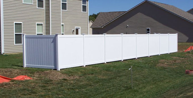 6' Vinyl Privacy Fence