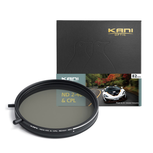ND2-400 Valiable + CPL 82mm | ロカ・デザイン -KANI正規代理店-