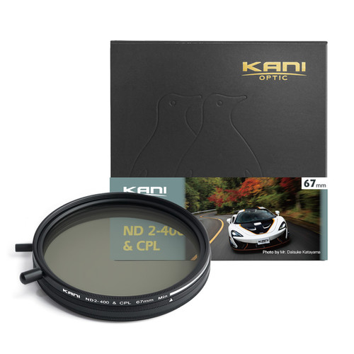 67mm ND2-400 Valiable + CPL | ロカ・デザイン -KANI正規代理店-