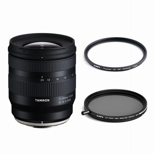Tamron 11-20mm F2.8 DiⅢ-A RXD + ND2-64+プレミアムプロテクター