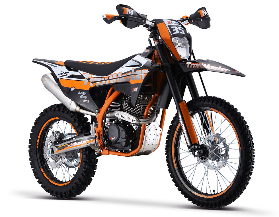 Thumbnail: Trailmaster Dirt Bike TM35  (Manual Clutch)