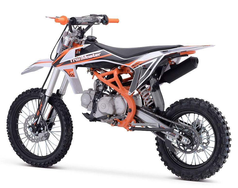 Thumbnail: Trailmaster TM29 125cc Dirt Bike (Manual clutch)