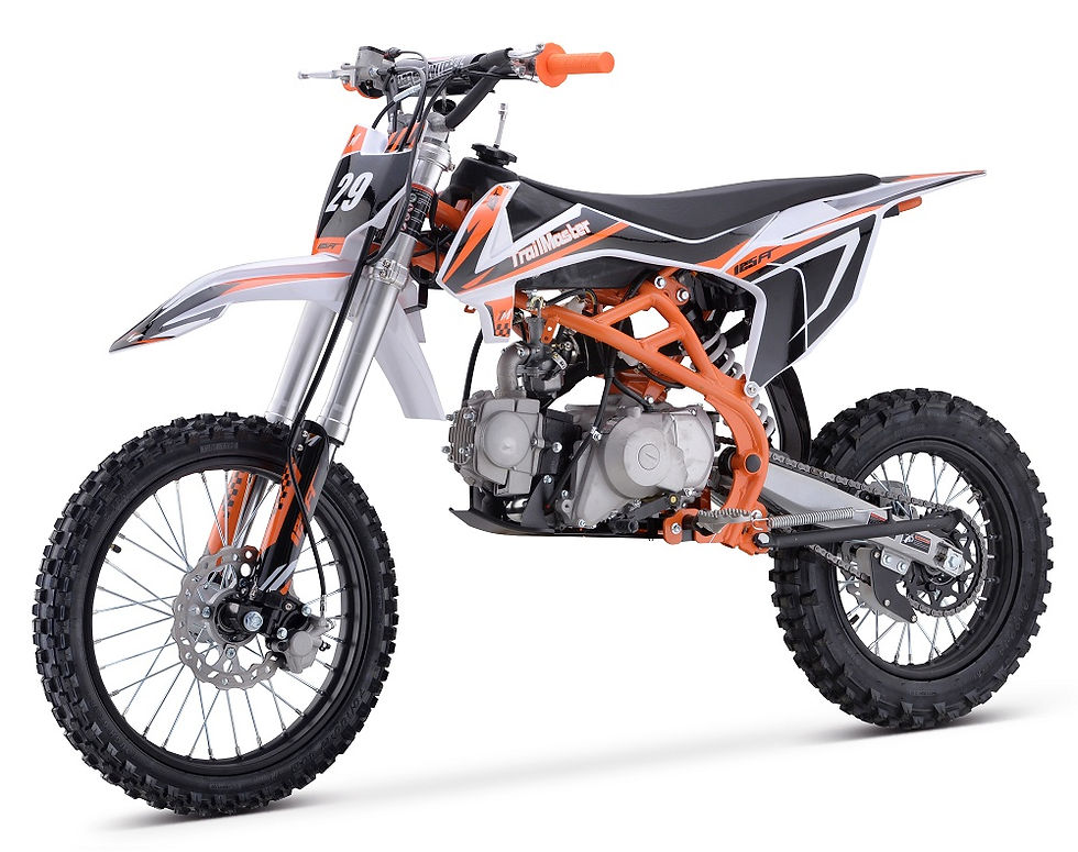Thumbnail: Trailmaster TM29 125cc Dirt Bike (Manual clutch)